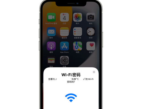 辽阳苹果15维修店分享iPhone15如何共享Wi-Fi密码